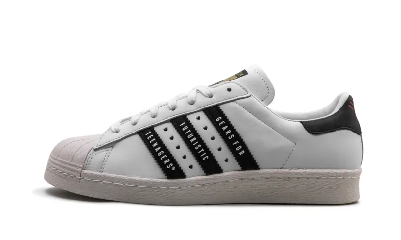 Adidas Superstar Super Star 80s Human Made 'White Black'